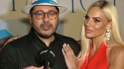 Ο Λάμπρος Κωνσταντάρας και η Ιωάννα Μαλέσκου