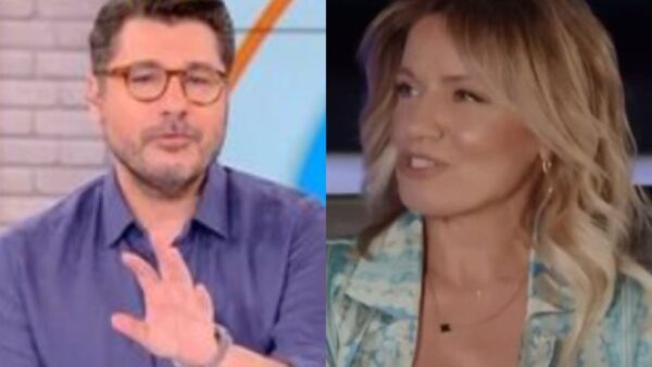 Ο Λάμπρος Κωνσταντάρας και η Παναγιώτα Βλαντή