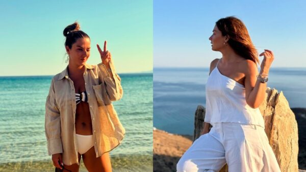 Η ανάρτηση της Βάσως Λασκαράκη από τις διακοπές της στις Κυκλάδες