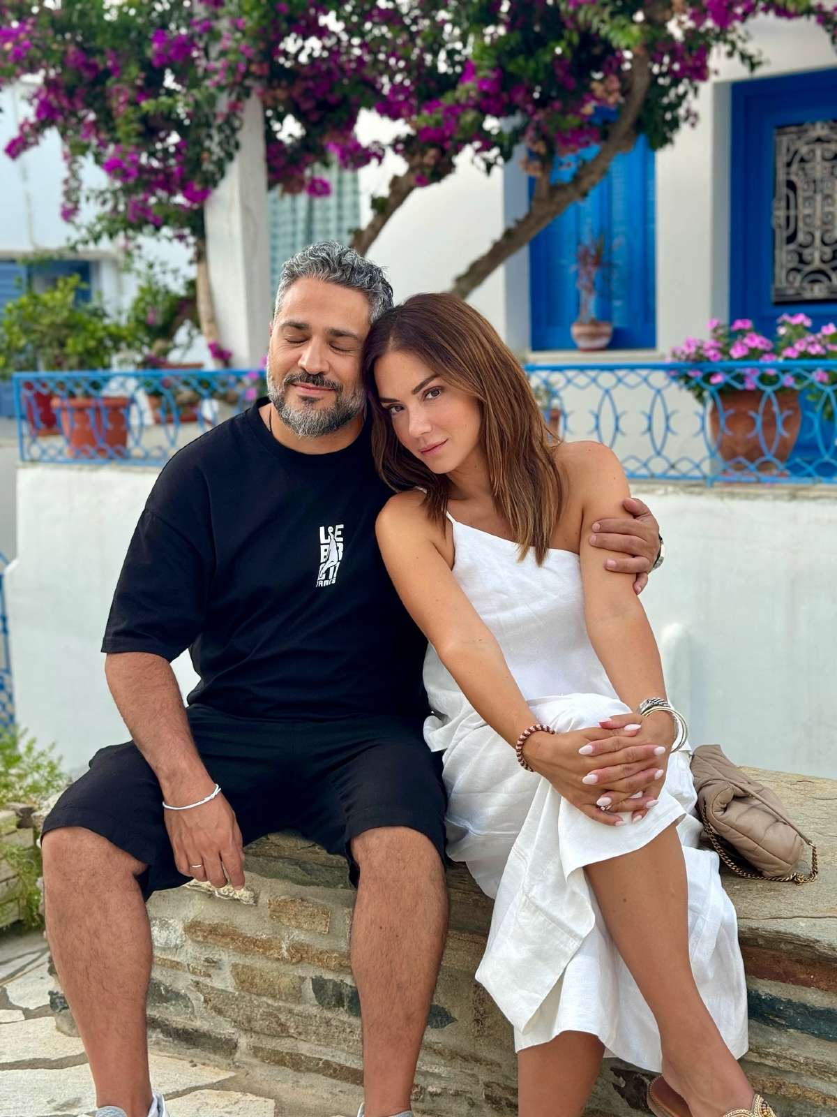 Ο Λευτέρης Σουλτάτος και η Βάσω Λασκαράκη