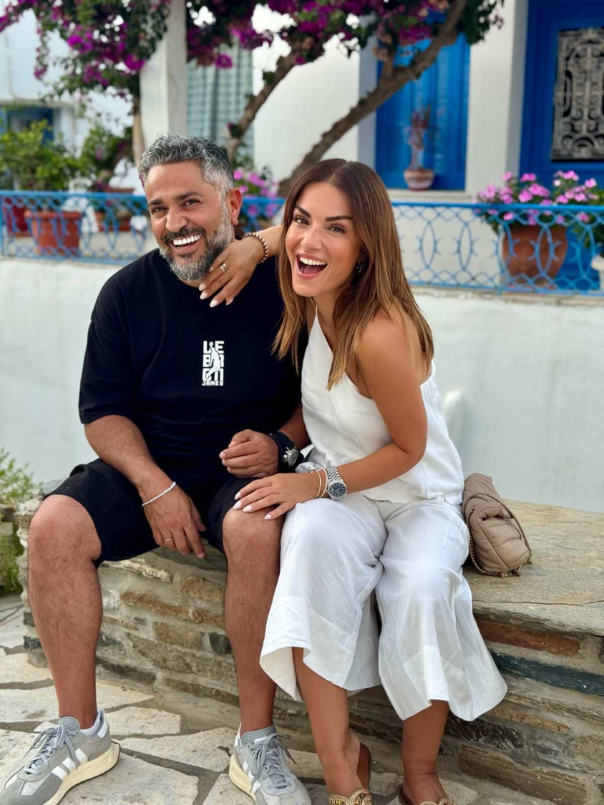 Ο Λευτέρης Σουλτάτος και η Βάσω Λασκαράκη