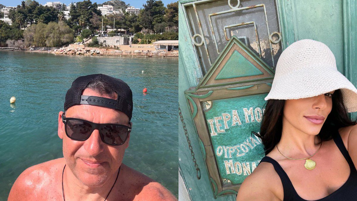 Ο Γιώργος Λιάγκας και η Μαρία Αντωνά