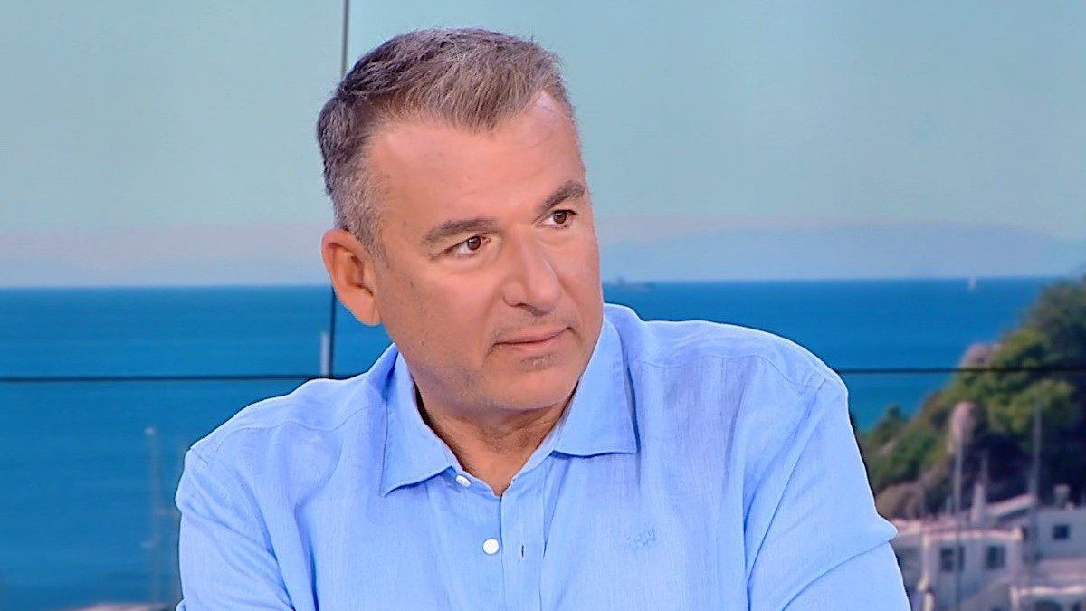 Ο Γιώργος Λιάγκας στο πλατό του Πρωινού