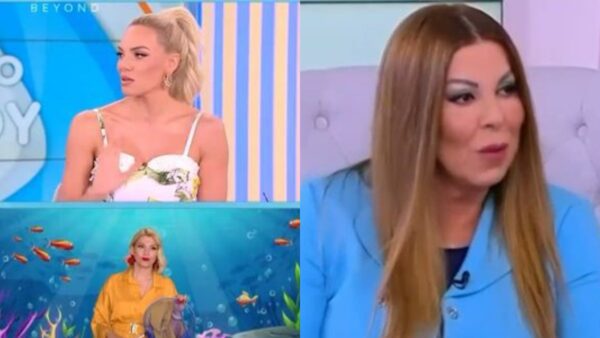 Η Ιωάννα Μαλέσκου και η Άντζελα Δημητρίου