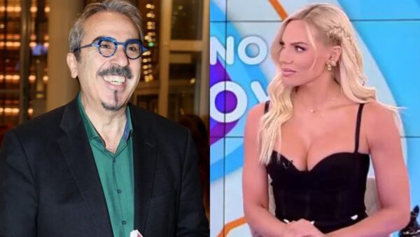 Η Ιωάννα Μαλέσκου και ο Βαγγέλης Περρής