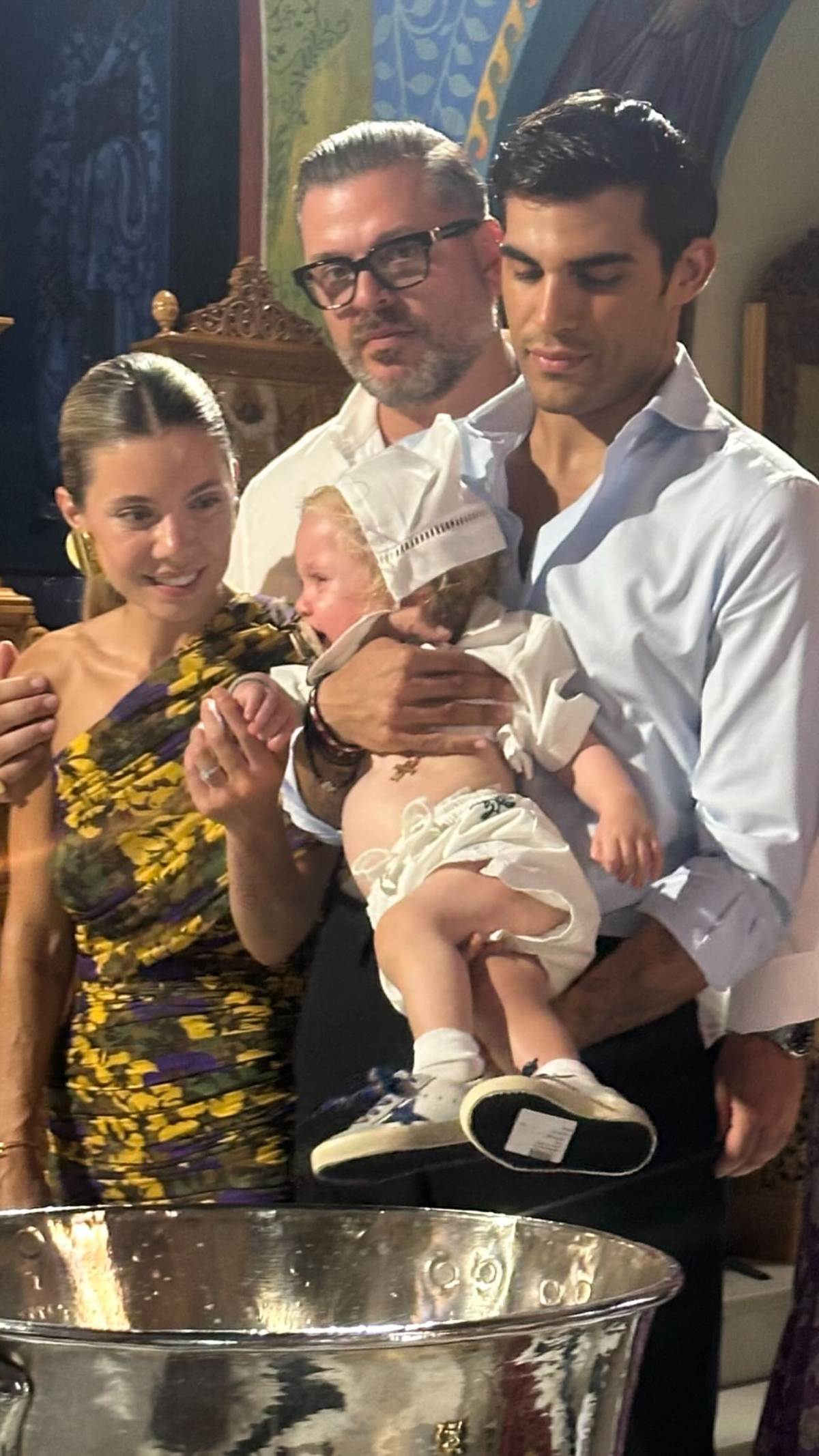 Ο Μιλτιάδης Μαρινάκης νόνος