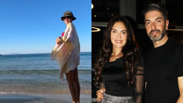 Ο Σπύρος Μαρτίκας και η Βρισηίδα Ανδριώτου