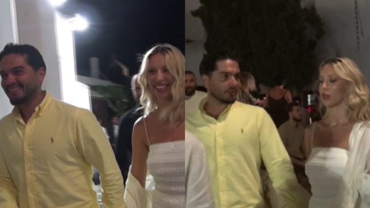 Ο Χρήστος Μάστορας και η Γαρυφαλλιά Καληφώνη στη Μύκονο