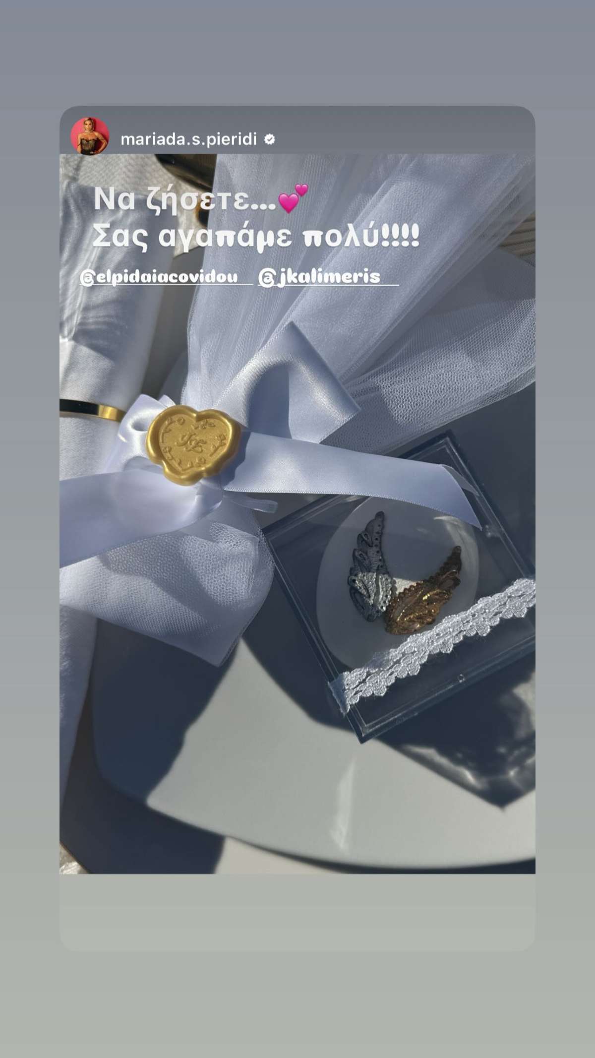 Γάμος Καλημέρη - Ιακωβίδου: Ο πρώτος χορός στη δεξίωση και τα τρυφερά λόγια (Βίντεο)