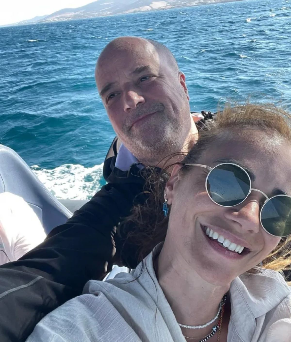 Η Άννα Μπουσδούκου με τον Ανδρέα Δρακόπουλο