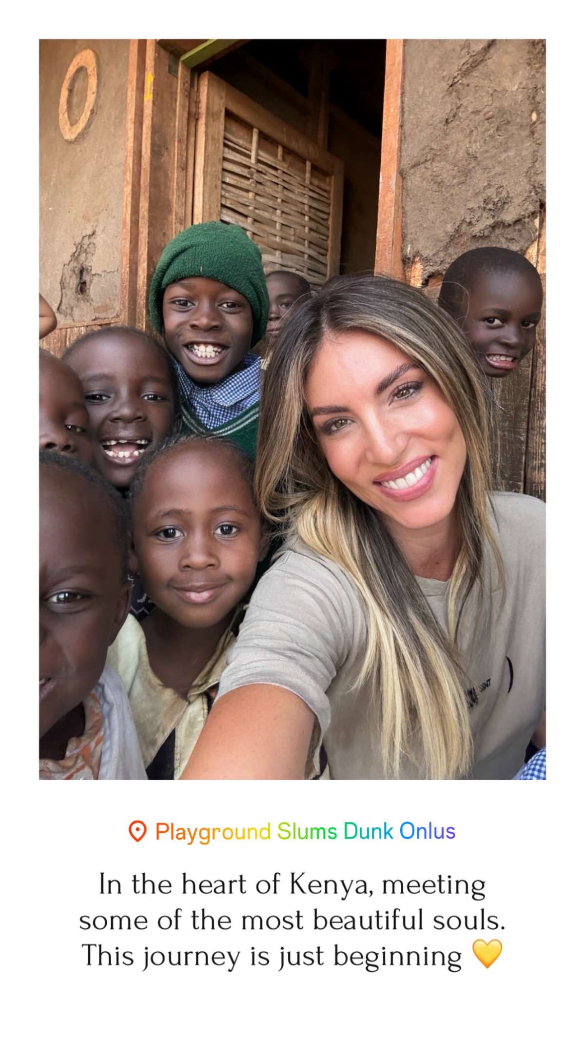 Η Αθηνά Οικονομάκου στην Κένυα