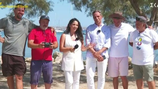 Η Ευλαμπία Ρέβη στο φινάλε του Όπου υπάρχει Ελλάδα