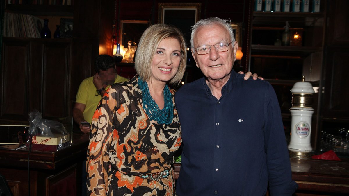 Η Μαρία Παναγοπούλου και ο Κώστας Χαρδαβέλλας