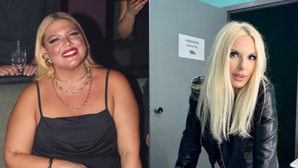 Η Αννίτα Πάνια και η Δανάη Μπάρκα