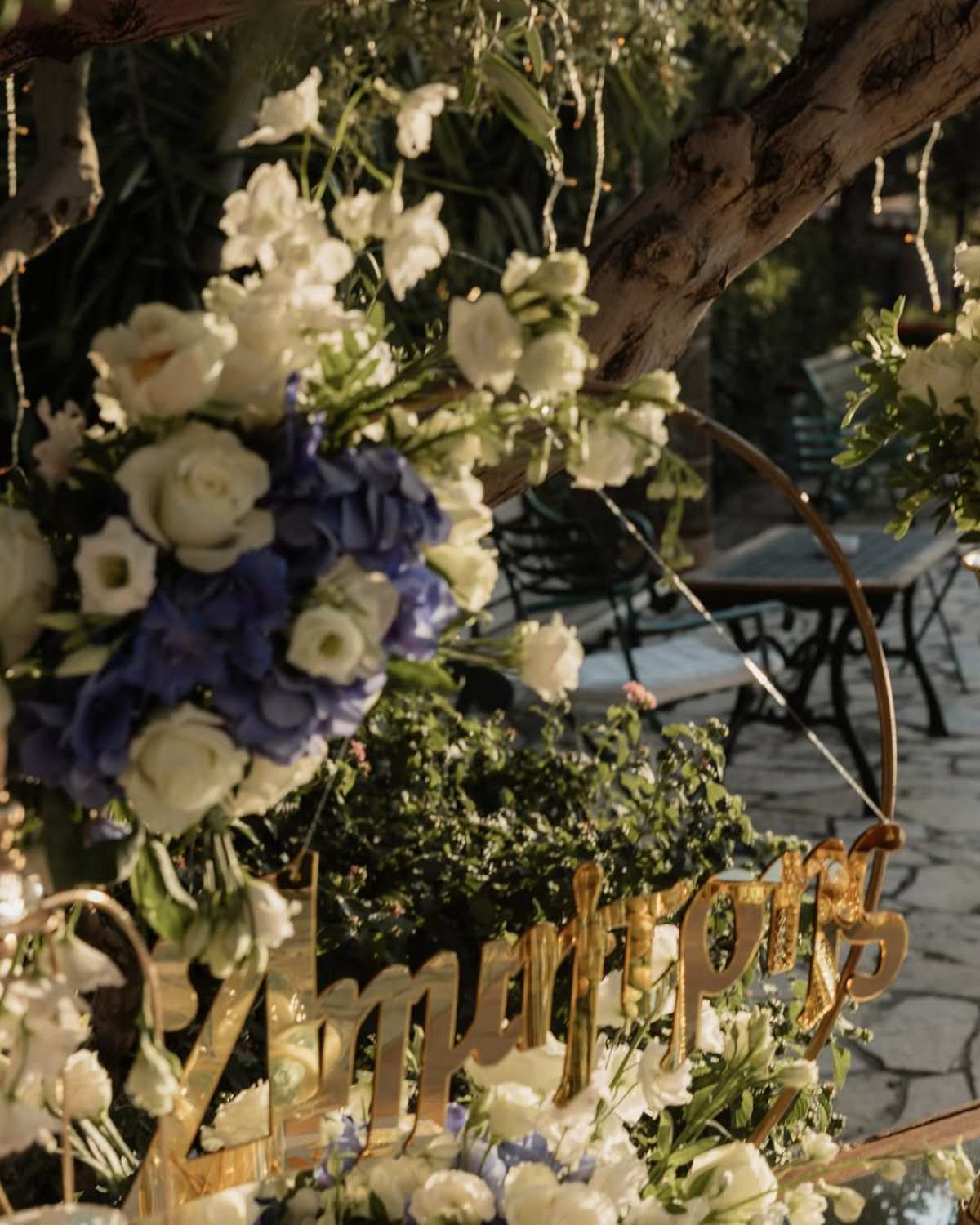 Φωτογραφία από το γάμο της Ευρυδίκης Παπαδοπούλου