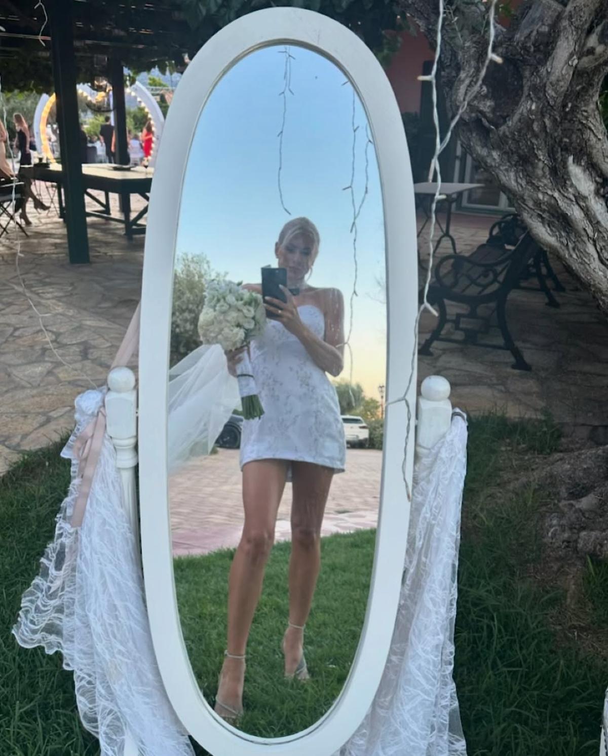 Φωτογραφία από το γάμο της Ευρυδίκης Παπαδοπούλου