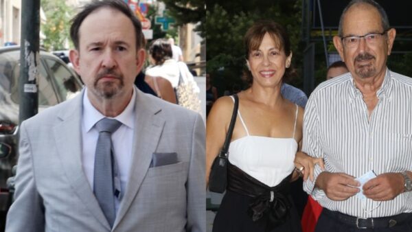 Ο Γιάννης Παπαμιχαήλ, η Έφη Πίκουλα, ο Τάκης Βουγιουκλάκης