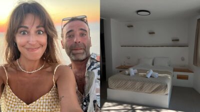 Η Παπουτσάκη και ο Χατζόπουλος στην Ίο και το δωμάτιό τους