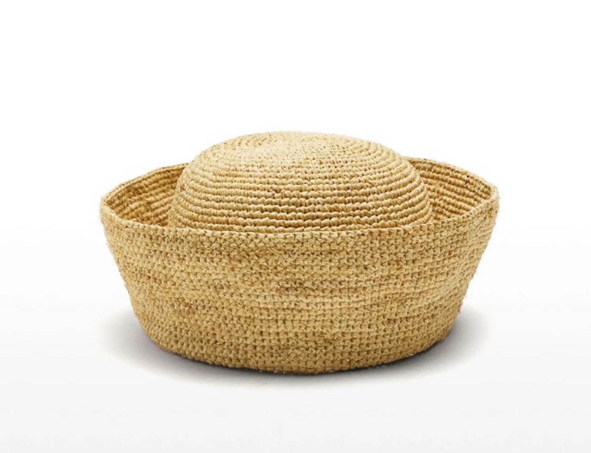 ψάθινο καπέλο 