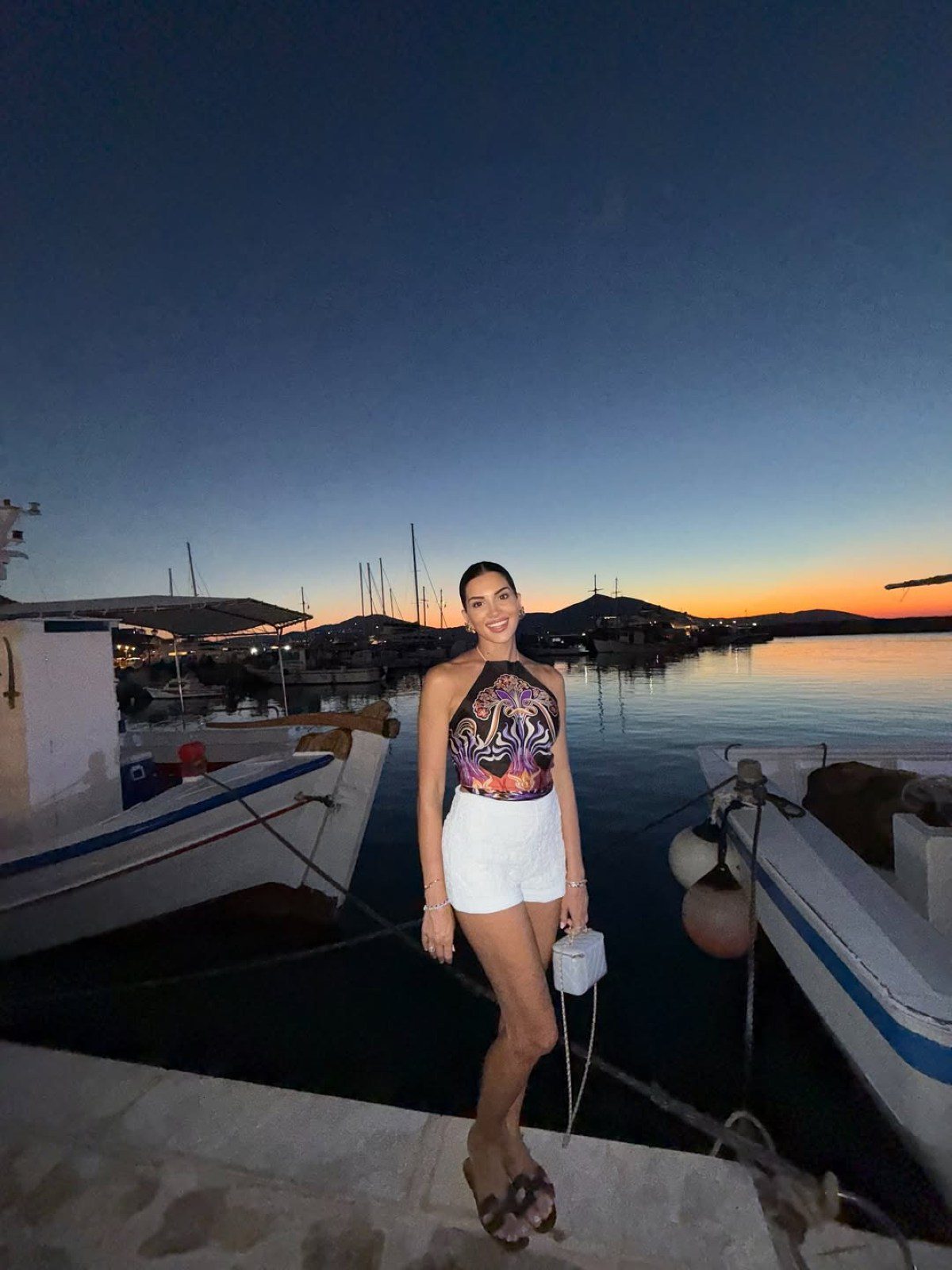 Η Σταματίνα Τσιμτσιλή στην Πάρο