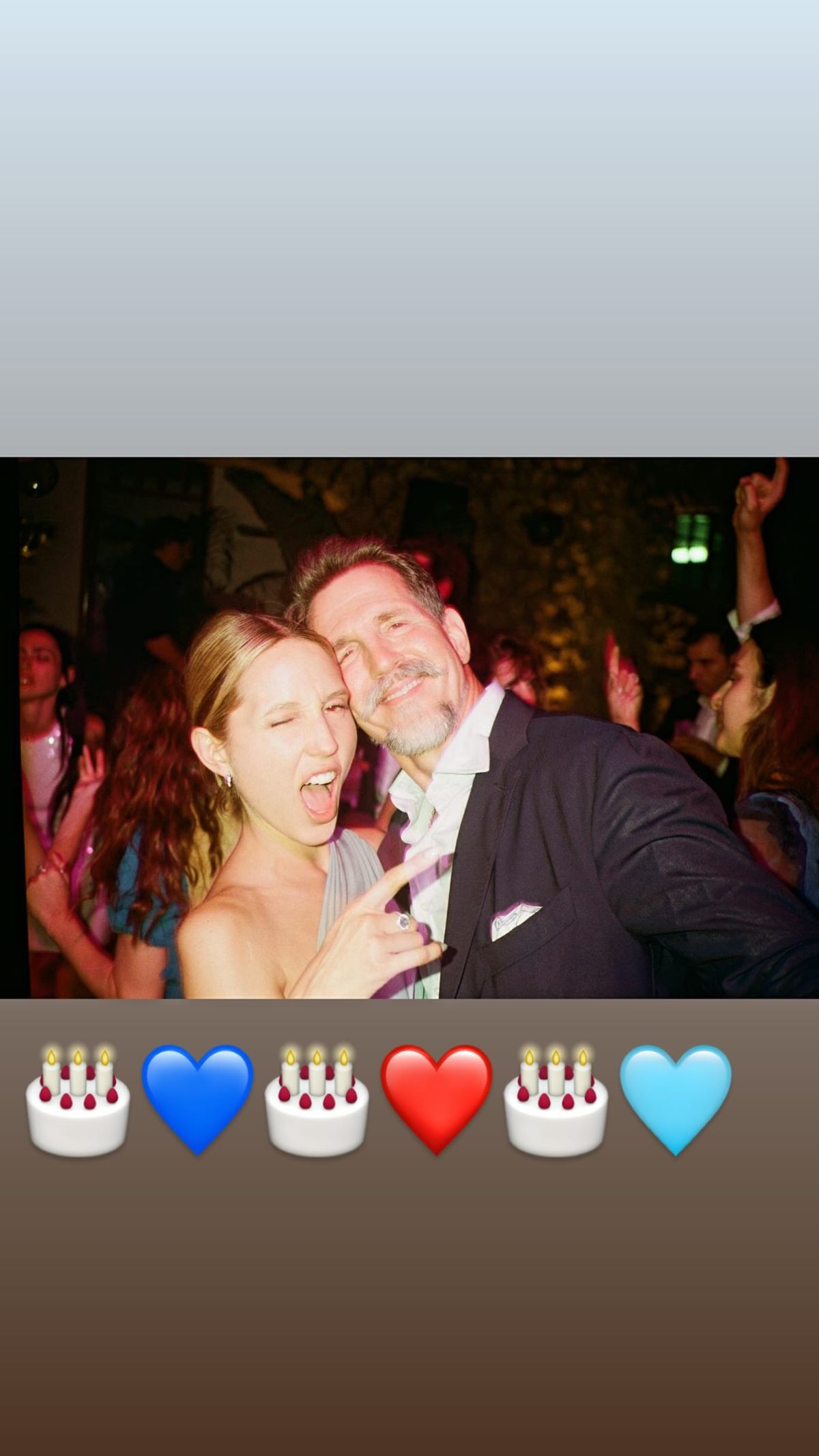 Ο Παύλος Ντε Γκρες και η κόρη του Ολυμπία Ντε Γκρες