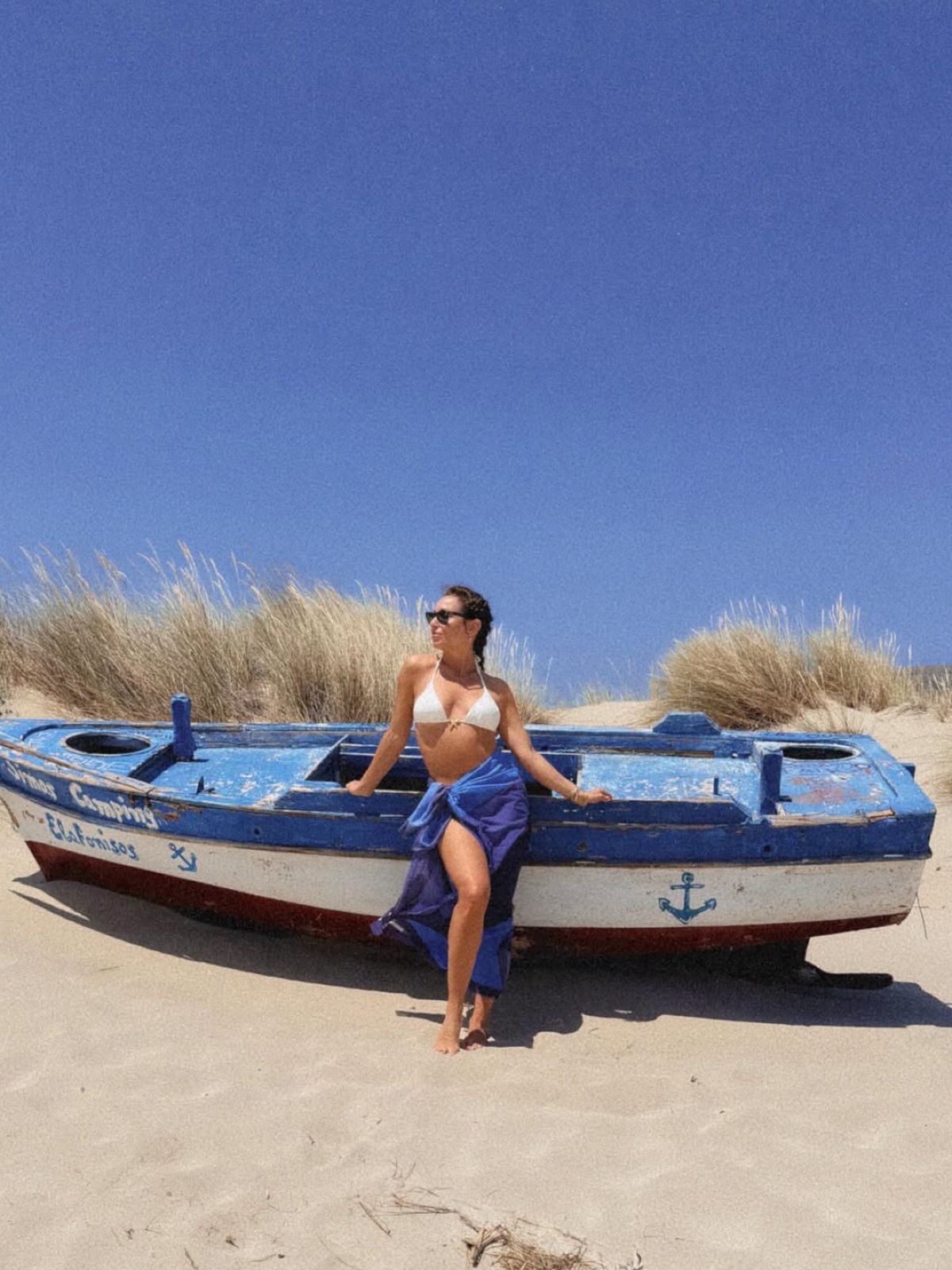 Η Πένυ Αγοραστού στην Ελαφόνησο 