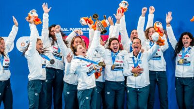 Η Εθνική ομάδα πόλο γυναικών