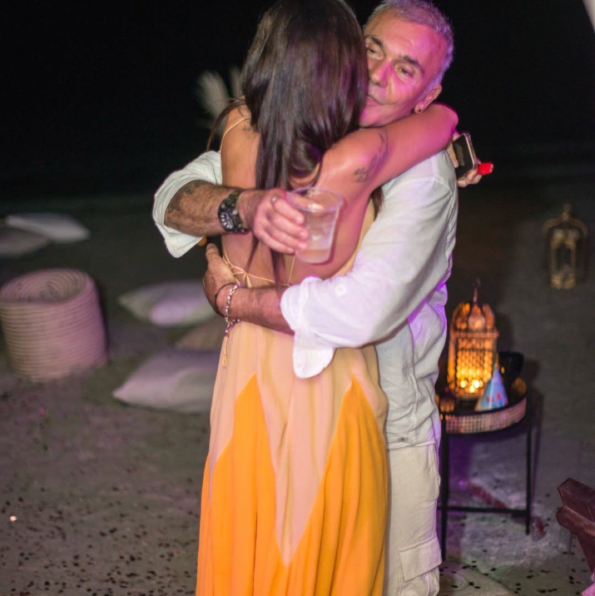 Ο Στέλιος Ρόκκος και η Λέλε Γκόφα