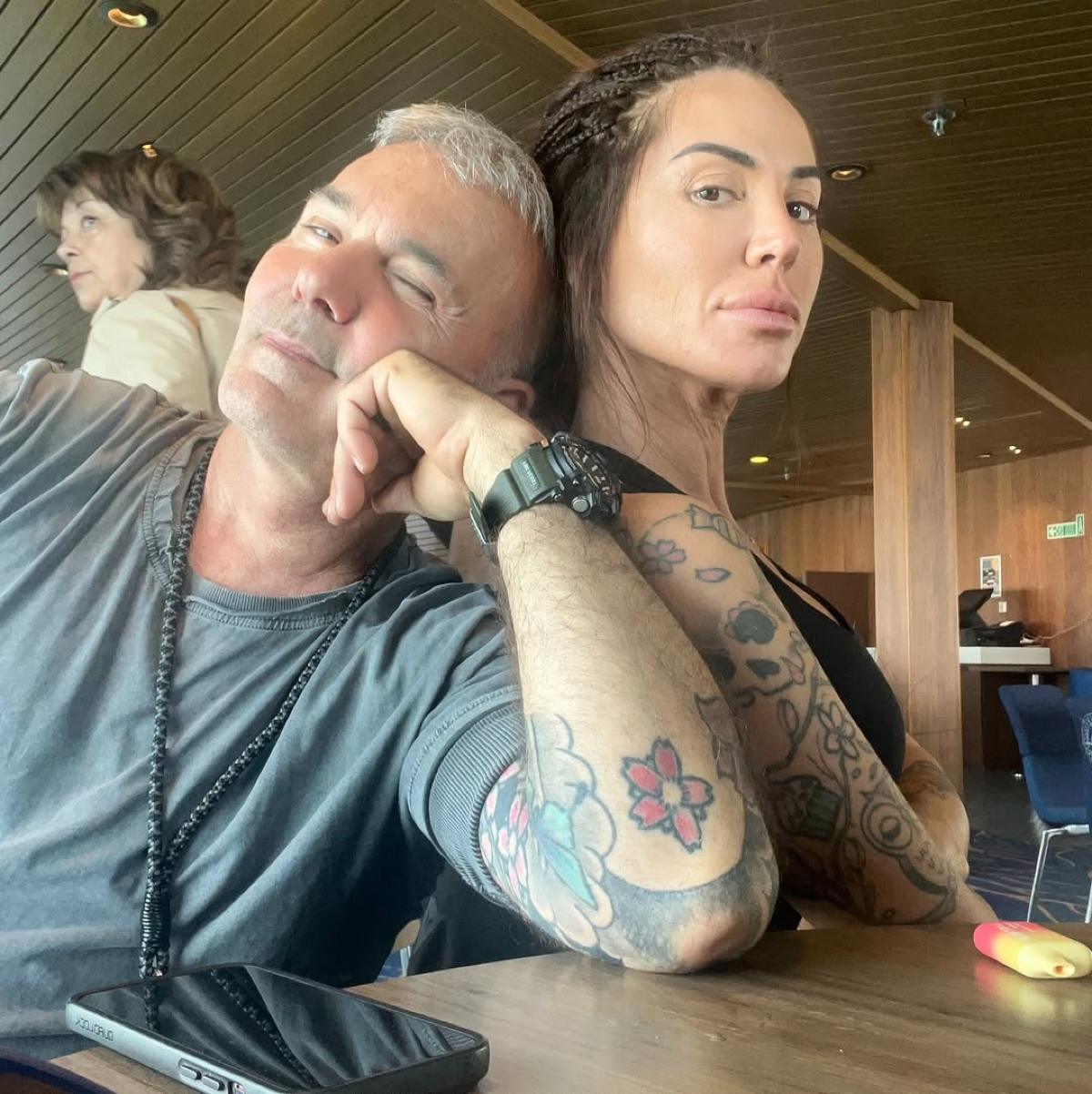 Ο Στέλιος Ρόκκος και η Λέλε Γκόφα