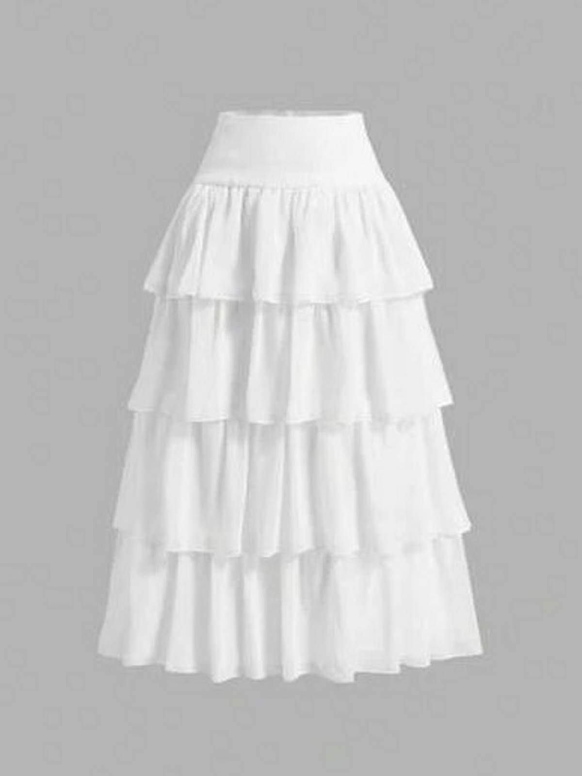 φούστα με βολάν