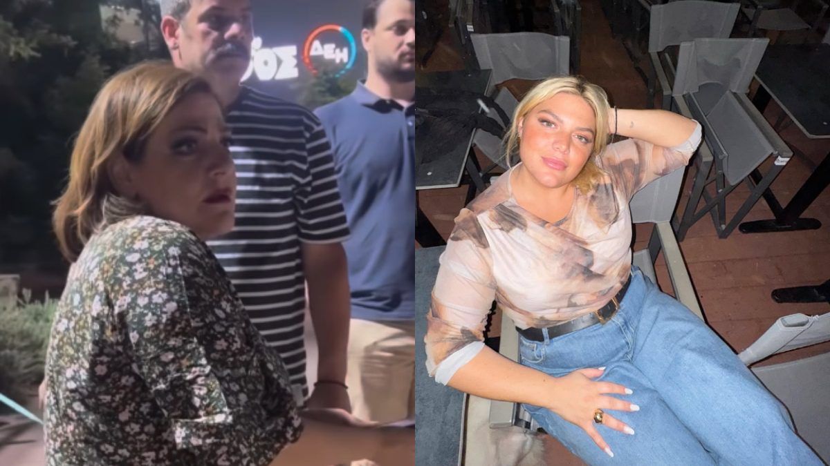 Η Βίκυ Σταυροπούλου και η Δανάη Μπάρκα