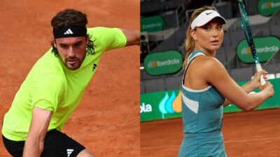 Στέφανος Τσιτσιπάς και Πάουλα Μπαντόσα