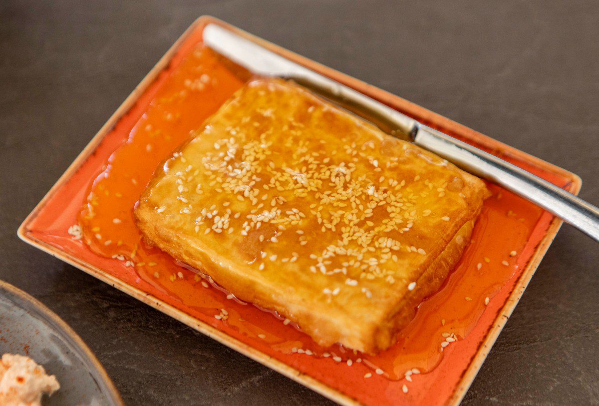 φέτα ψητή Σχολαρχείο