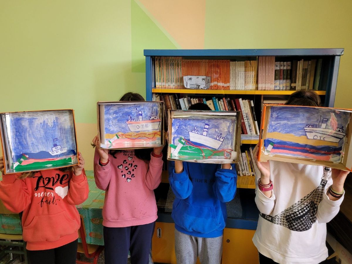 Οι υπέροχες ζωγραφιές του Δημοτικού σχολείου Τριάδας Ευβοίας