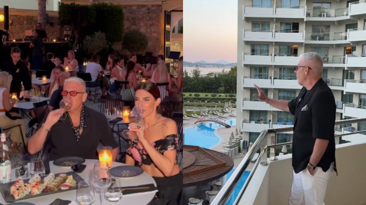 Ο Τάσος Δούσης στην Ρόδο