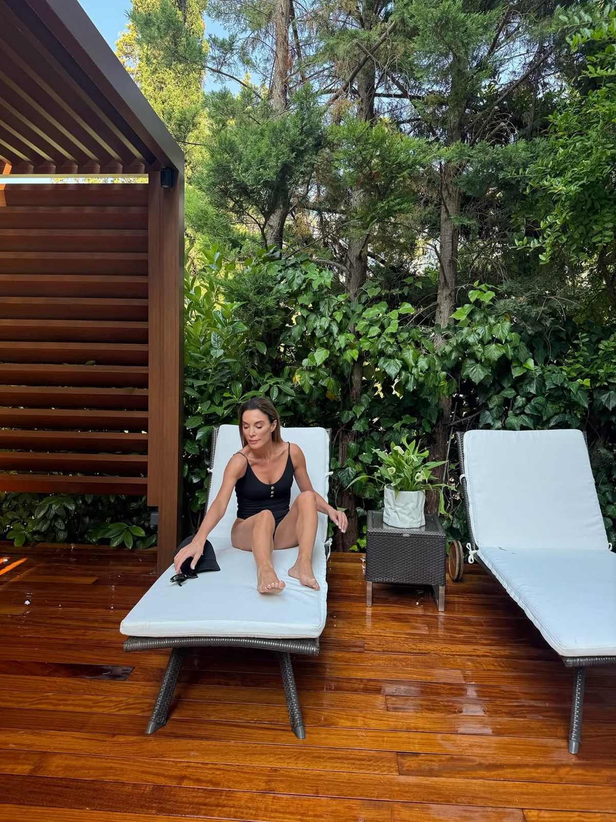 H Τατιάνα Στεφανίδου με μαγιό