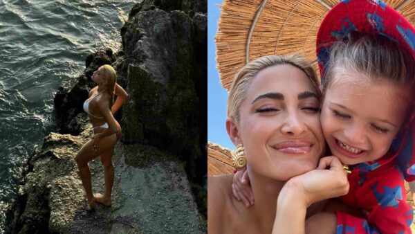 Η Ιωάννα Τούνη με τον γιο της, Πάρη