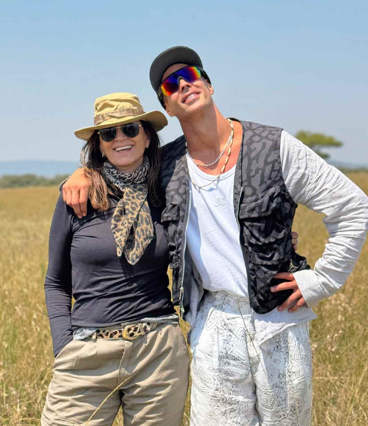 Ο Μπρούνο Τσερέλα με τη μαμά του