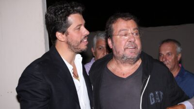 Ο Χάρης Βαρθακούρης και ο Γιάννης Πάριος