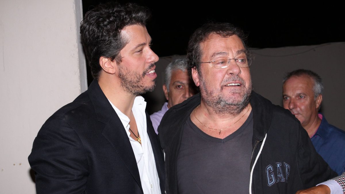 Ο Χάρης Βαρθακούρης και ο Γιάννης Πάριος