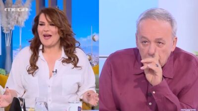 Η Κατερίνα Ζαρίφη και ο Ανδρέας Μικρούτσικος