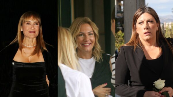 Η Μάρα Ζαχαρέα, η Τίνα Μεσσαροπούλου και η Ζωή Κωνσταντοπούλου