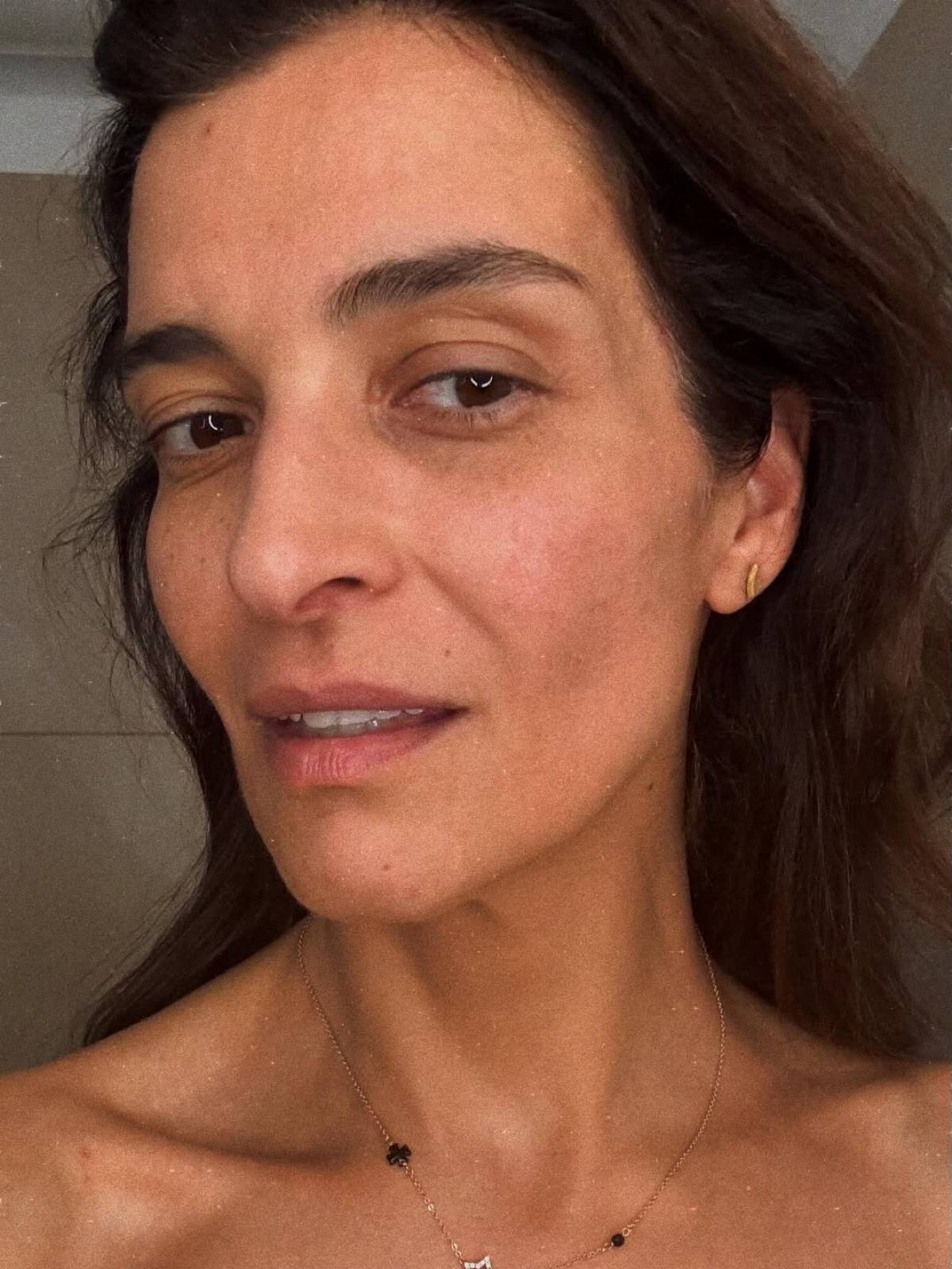 Αντιγόνη Κουλουκάκου χωρίς μακιγιάζ