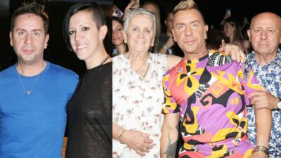 Οι γονείς και η αδερφή του Γιώργου Μαζωνάκη