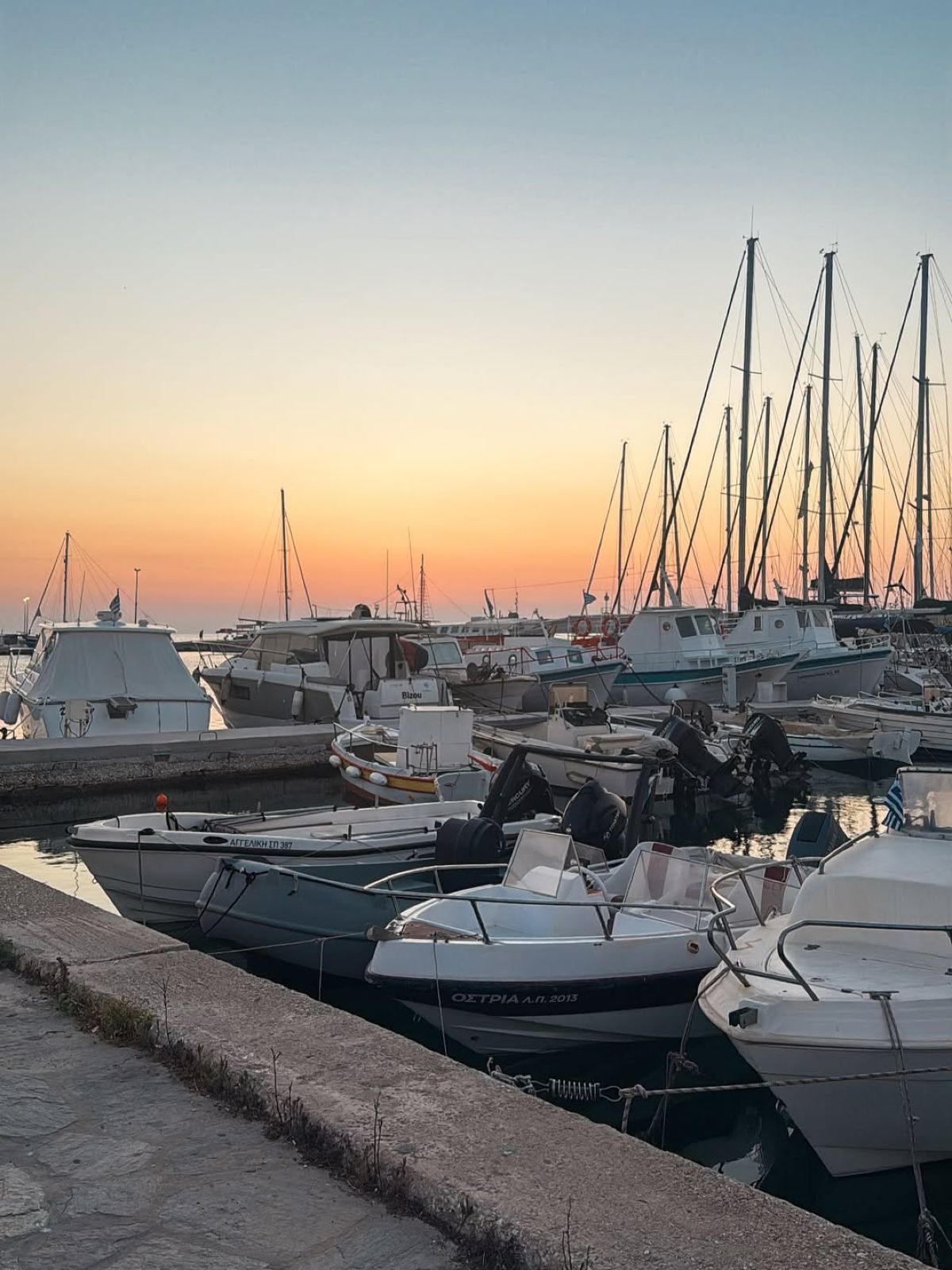 Η Κατερίνα Καινούργιου στην Πάρο