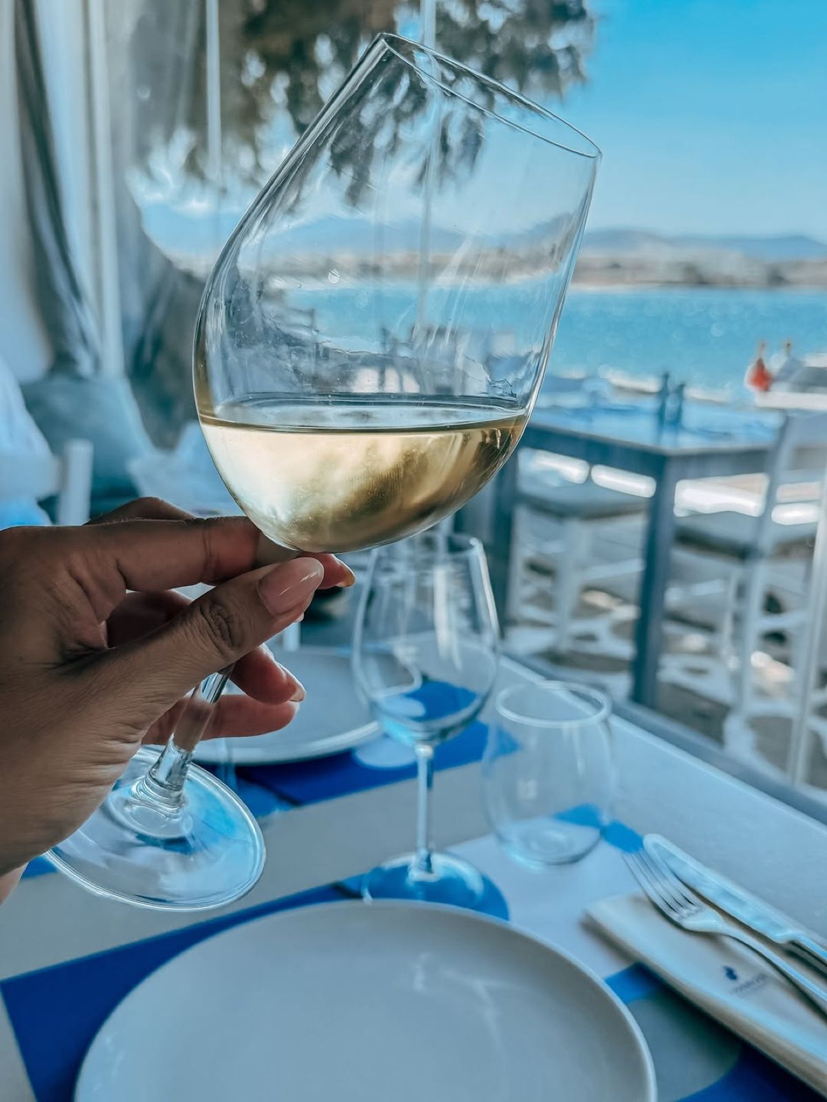 Η Κατερίνα Καινούργιου στην Πάρο