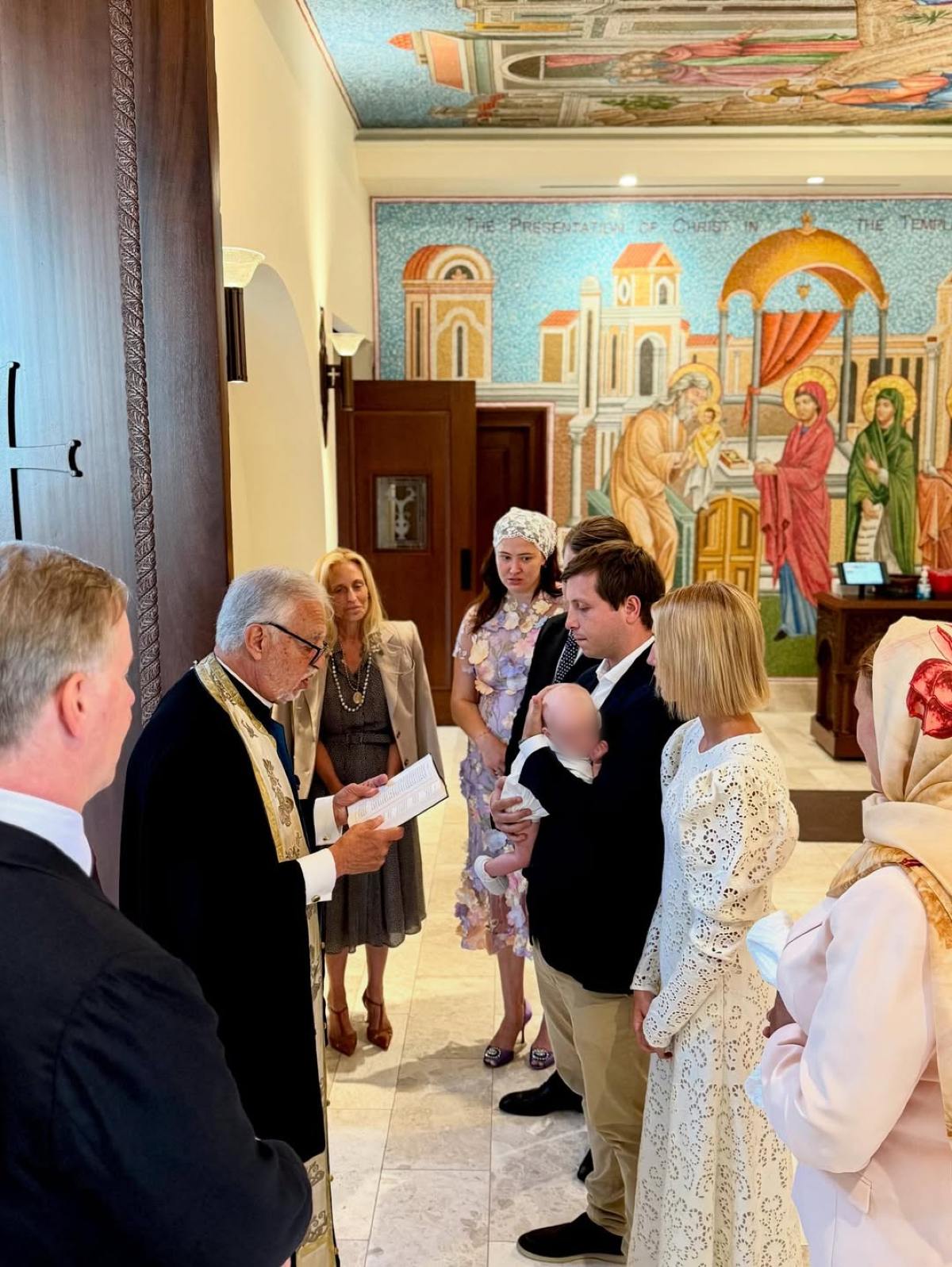 Νονά η Μαρία-Ολυμπία Ντε Γκρες