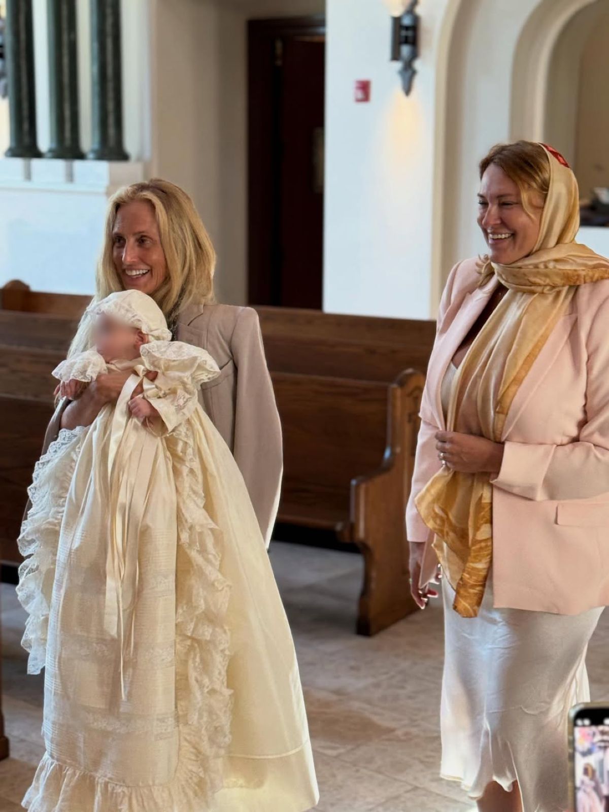 Νονά η Μαρία-Ολυμπία Ντε Γκρες