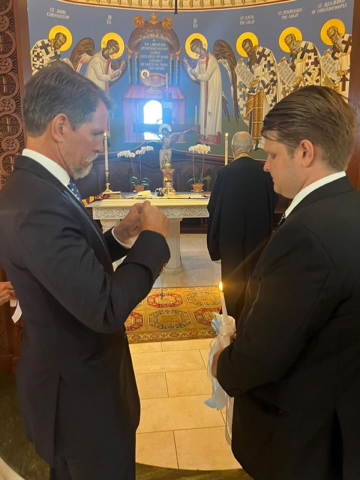 Νονά η Μαρία-Ολυμπία Ντε Γκρες