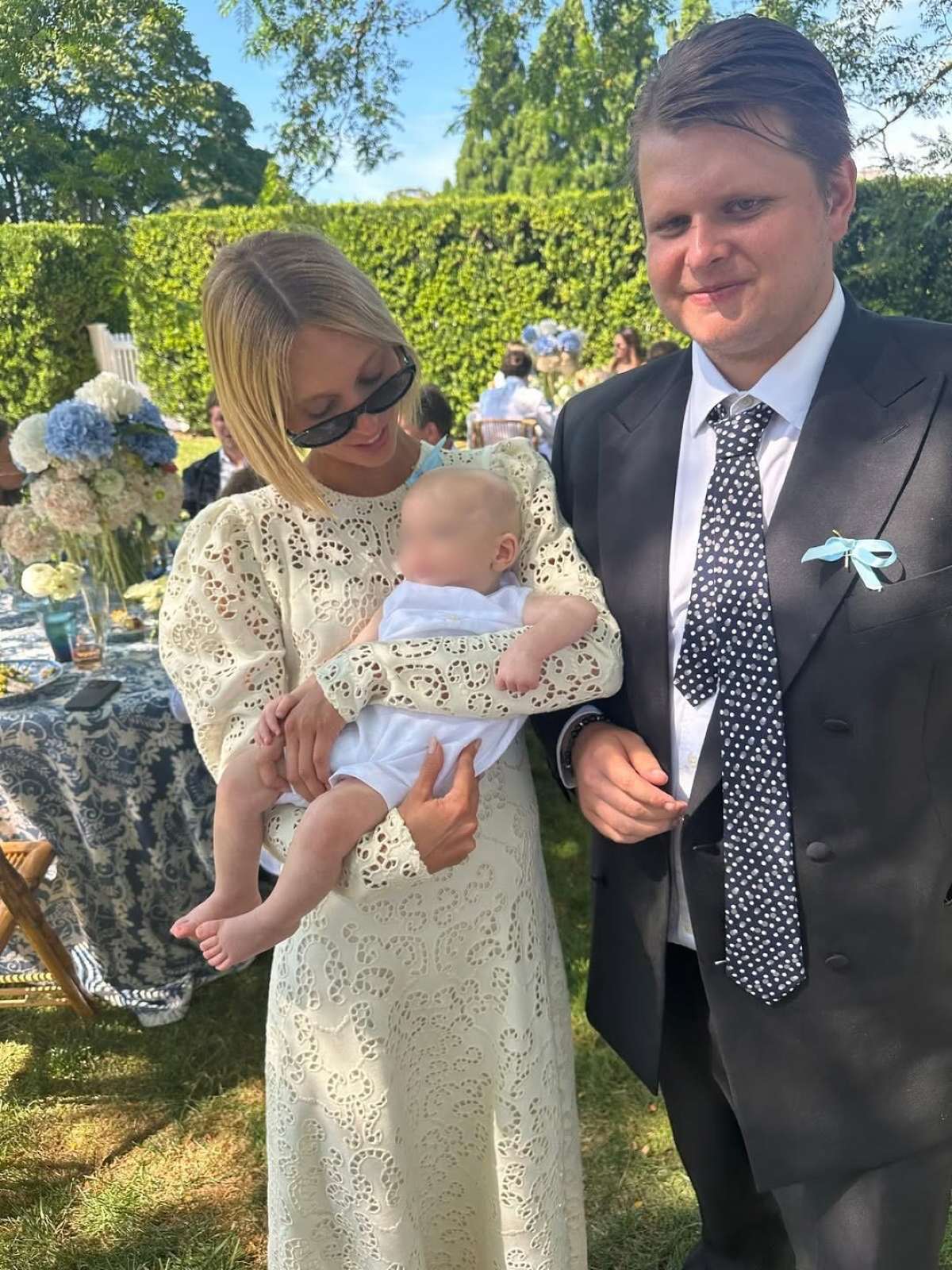 Νονά η Μαρία-Ολυμπία Ντε Γκρες